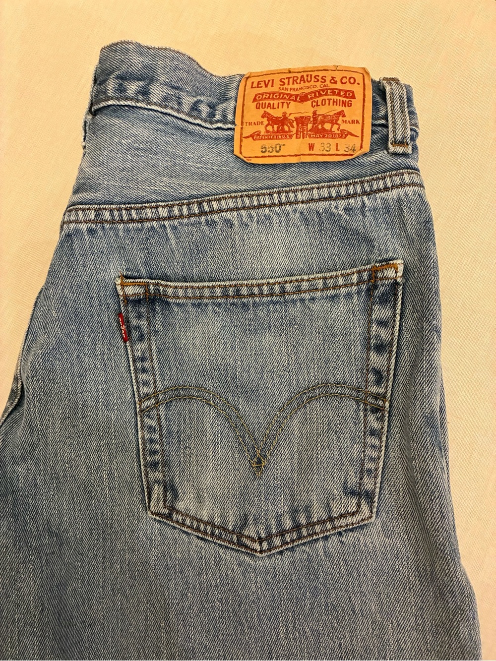 Vintage Y2K Levi’s 550s
